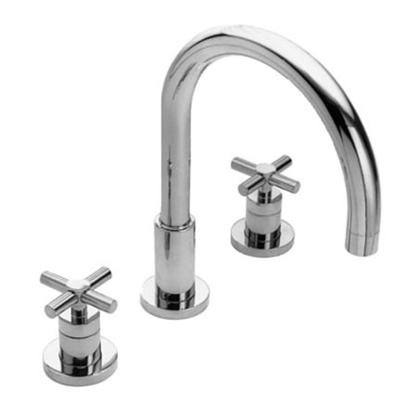 Newport Brass Tub Faucet, Polished Chrome, Deck 3-996/26